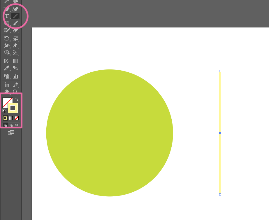 Draw strokes with the Line Segment Tool