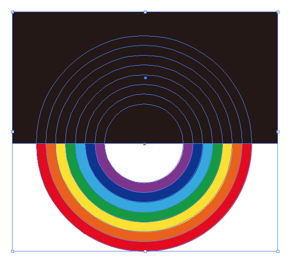 Illustratorで虹を作ろう ソフトの操作 Com