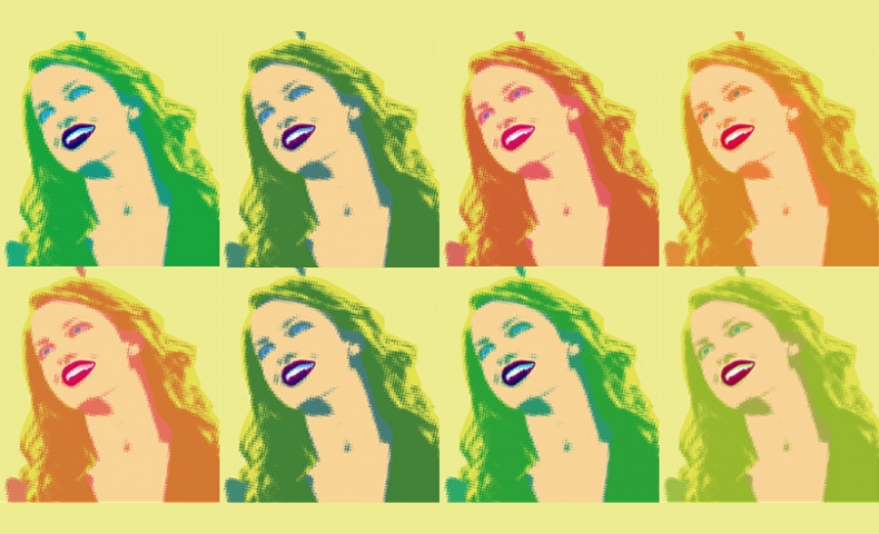 シルクスクリーン風の加工をしよう ソフトの操作 Com