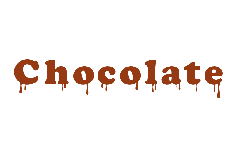 とけるチョコレート_文字加工6